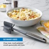 image:imageFarberware Heat Resistant Nylon Meat and Potato Masher Safe for NonStick Cookware Aqua SkyGray