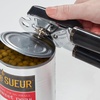 image:imageFarberware Manual Can Opener and Bottle Opener High Carbon Stainless Steel Cutting Blade Large Easy Turn Knob Ergonomic Handles for Comfortable Grip Dishwasher Safe Kitchen GadgetBlack