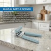 image:imageFarberware Manual Can Opener and Bottle Opener High Carbon Stainless Steel Cutting Blade Large Easy Turn Knob Ergonomic Handles for Comfortable Grip Dishwasher Safe Kitchen GadgetBlue Haze