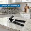 image:imageFarberware Manual Can Opener and Bottle Opener High Carbon Stainless Steel Cutting Blade Large Easy Turn Knob Ergonomic Handles for Comfortable Grip Dishwasher Safe Kitchen GadgetBlack