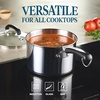 image:imageFarberware Millennium Stainless Steel Pots and Pans Set 10Piece SilverBrilliance