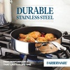 image:imageFarberware Millennium Stainless Steel Pots and Pans Set 10Piece SilverFarberware Millennium Stainless Steel Nonstick Cookware Set