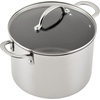 image:imageFarberware Millennium Stainless Steel Pots and Pans Set 10Piece SilverFarberware Millennium Stainless Steel Nonstick Cookware Set