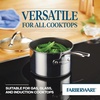 image:imageFarberware Millennium Stainless Steel Pots and Pans Set 10Piece SilverFarberware Millennium Stainless Steel Nonstick Cookware Set