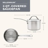 image:imageFarberware Millennium Stainless Steel Stockpot with Lid Induction Ready Compatible with All Cooktops Metal Utensil Safe 8 Quart Dutch Oven Dishwasher Safe  Stainless SteelSaucepan 3 Quart