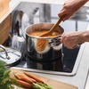 image:imageFarberware Millennium Stainless Steel Stockpot with Lid Induction Ready Compatible with All Cooktops Metal Utensil Safe 8 Quart Dutch Oven Dishwasher Safe  Stainless SteelSaucepan 3 Quart