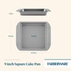 image:imageFarberware Nonstick Bakeware 9Inch Round Cake Pan GrayGray