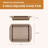 image:imageFarberware Nonstick Bakeware 9Inch Round Cake Pan GrayMocha