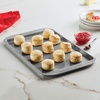 image:imageFarberware Nonstick Bakeware Nonstick Cookie Sheet  Baking Sheet  11 Inch x 17 Inch Gray10 x 15 1 piece