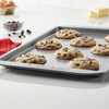 image:imageFarberware Nonstick Bakeware Nonstick Cookie Sheet  Baking Sheet  11 Inch x 17 Inch Gray11 x 17 1 piece