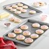 image:imageFarberware Nonstick Bakeware Nonstick Cookie Sheet  Baking Sheet  11 Inch x 17 Inch Gray11 x 17 2 piece