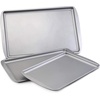 image:imageFarberware Nonstick Bakeware Nonstick Cookie Sheet  Baking Sheet  11 Inch x 17 Inch Gray3Piece Set