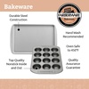 image:imageFarberware Nonstick Bakeware Nonstick Cookie Sheet  Baking Sheet  11 Inch x 17 Inch Gray3Piece Set