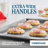 image:imageFarberware Nonstick Bakeware Nonstick Cookie Sheet  Baking Sheet  11 Inch x 17 Inch Gray3Piece Set