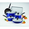 image:imageFarberware Nonstick Cookware Pots and Pans Set 15Piece Cooking UtensilsBlue