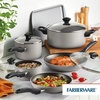 image:imageFarberware Nonstick Cookware Pots and Pans Set 15Piece Cooking UtensilsChampagne