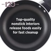 image:imageFarberware Nonstick Cookware Pots and Pans Set 15Piece Cooking UtensilsPurple