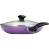 image:imageFarberware Nonstick Cookware Pots and Pans Set 15Piece Cooking UtensilsPurple