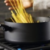 image:imageFarberware Power Base Hard Anodized Nonstick FrySauteAll Purpose Pan with Helper Handle and Lid 1225 Inch Matte Black