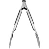 image:imageFarberware Pro Silicone Kitchen Tongs 12 Inch  OneHanded Locking Mechanism Scalloped Grip HeatResistant Stainless Steel Cooking Tongs Dishwasher SafeLocking Tongs  9inch