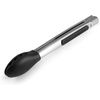 image:imageFarberware Pro Silicone Kitchen Tongs 12 Inch  OneHanded Locking Mechanism Scalloped Grip HeatResistant Stainless Steel Cooking Tongs Dishwasher SafeSilicone Head One Hand Lock