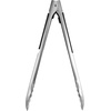 image:imageFarberware Pro Silicone Kitchen Tongs 12 Inch  OneHanded Locking Mechanism Scalloped Grip HeatResistant Stainless Steel Cooking Tongs Dishwasher SafeSteel Head One Hand Lock Tong