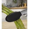 image:imageFarberware Pro Silicone Kitchen Tongs 12 Inch  OneHanded Locking Mechanism Scalloped Grip HeatResistant Stainless Steel Cooking Tongs Dishwasher SafeTipUp Tongs  Black
