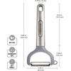 image:imageFarberware Pro Stainless Steel Soft Ice Cream Scoop  Pointed Corners for Easy Serving Long Comfortable Handle Ergonomic Grip Dishwasher Safe amp Durable for Gelato Sorbet Cookie Dough MelonY Peeler