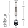 image:imageFarberware Pro Stainless Steel Soft Ice Cream Scoop  Pointed Corners for Easy Serving Long Comfortable Handle Ergonomic Grip Dishwasher Safe amp Durable for Gelato Sorbet Cookie Dough MelonIce Cream Scoop