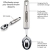 image:imageFarberware Pro Stainless Steel Soft Ice Cream Scoop  Pointed Corners for Easy Serving Long Comfortable Handle Ergonomic Grip Dishwasher Safe amp Durable for Gelato Sorbet Cookie Dough MelonIce Cream Scoop