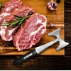 image:imageFarberware Professional DualSided Rigid and Texture Stainless Steel Meat Tenderizer with Comfort Grip Handle Great for Pounding Meat Shellfish Nuts Dishwasher Safe Black