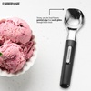image:imageFarberware Professional Ice Cream Scoop Comfortable Handle Heavy Duty Professional Grade Scooper Get Perfect Shape Scoops Great for Spooning Frozen Hard Gelato and Sorbet Cookie Dough MelonBlack