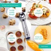 image:imageFarberware Professional Ice Cream Scoop Comfortable Handle Heavy Duty Professional Grade Scooper Get Perfect Shape Scoops Great for Spooning Frozen Hard Gelato and Sorbet Cookie Dough MelonSilver