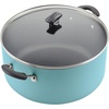 image:imageFarberware Promotional Cookware Aluminum Nonstick Covered Stockpot 105Quart Champagne SilverAqua