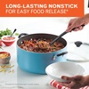 image:imageFarberware Promotional Cookware Aluminum Nonstick Covered Stockpot 105Quart Champagne SilverAqua
