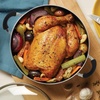 image:imageFarberware Promotional Cookware Aluminum Nonstick Covered Stockpot 105Quart Champagne SilverBlack