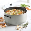 image:imageFarberware Promotional Cookware Aluminum Nonstick Covered Stockpot 105Quart Champagne SilverSilver