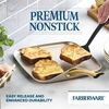 image:imageFarberware Radiant Nonstick Saute Pan with Lid Dishwasher Safe 275 Quart ChampagneGriddle 11Inch