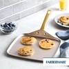 image:imageFarberware Radiant Nonstick Saute Pan with Lid Dishwasher Safe 275 Quart ChampagneGriddle 11Inch