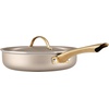 image:imageFarberware Radiant Nonstick Saute Pan with Lid Dishwasher Safe 275 Quart ChampagneSaute Pan 275 Quart