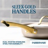 image:imageFarberware Radiant Nonstick Saute Pan with Lid Dishwasher Safe 275 Quart ChampagneSaute Pan 275 Quart