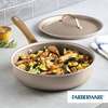 image:imageFarberware Radiant Nonstick Saute Pan with Lid Dishwasher Safe 275 Quart ChampagneSaute Pan 275 Quart