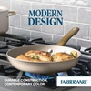 image:imageFarberware Radiant Nonstick Saute Pan with Lid Dishwasher Safe 275 Quart ChampagneSkillet 10Inch