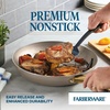 image:imageFarberware Radiant Nonstick Saute Pan with Lid Dishwasher Safe 275 Quart ChampagneSkillet 1225Inch