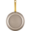 image:imageFarberware Radiant Nonstick Saute Pan with Lid Dishwasher Safe 275 Quart ChampagneSkillet 1225Inch