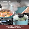 image:imageFarberware Smart Control Nonstick Cookware Pots and Pans Set 14 Piece Aqua