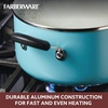 image:imageFarberware Smart Control Nonstick Cookware Pots and Pans Set 14 Piece Aqua