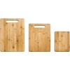 image:imageFarberware Stamped 15Piece HighCarbon Stainless Steel Knife Block Set Steak Knives amp 3Piece Bamboo Cutting Board Set of 3 Assorted Sizes Brown