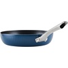 image:imageFarberware Style Nonstick Cookware Frying PanSkillet with Pour Spouts Dishwasher Safe 1125 Inch  BlueBlue