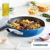 image:imageFarberware Style Nonstick Cookware Frying PanSkillet with Pour Spouts Dishwasher Safe 1125 Inch  BlueBlue
